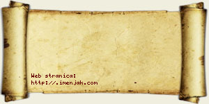 Mina Goranović vizit kartica